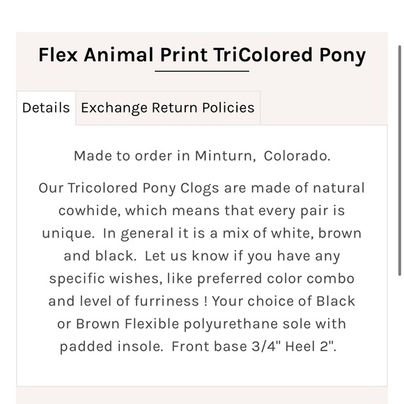 Tessa flex clogs in animal print cow cowhide made in Sweden wooden clog - Picture 2 of 9